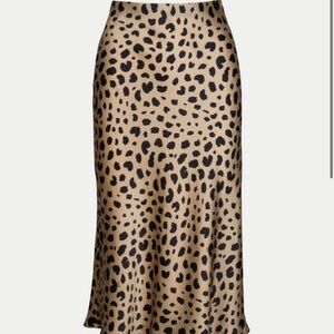 realisation Par midi skirt in Cheetah print size S